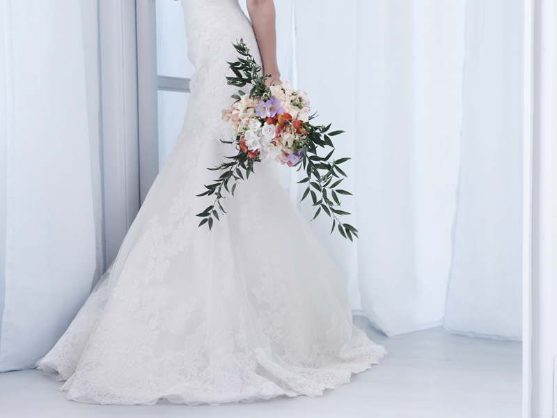 Professional wedding dress repairs